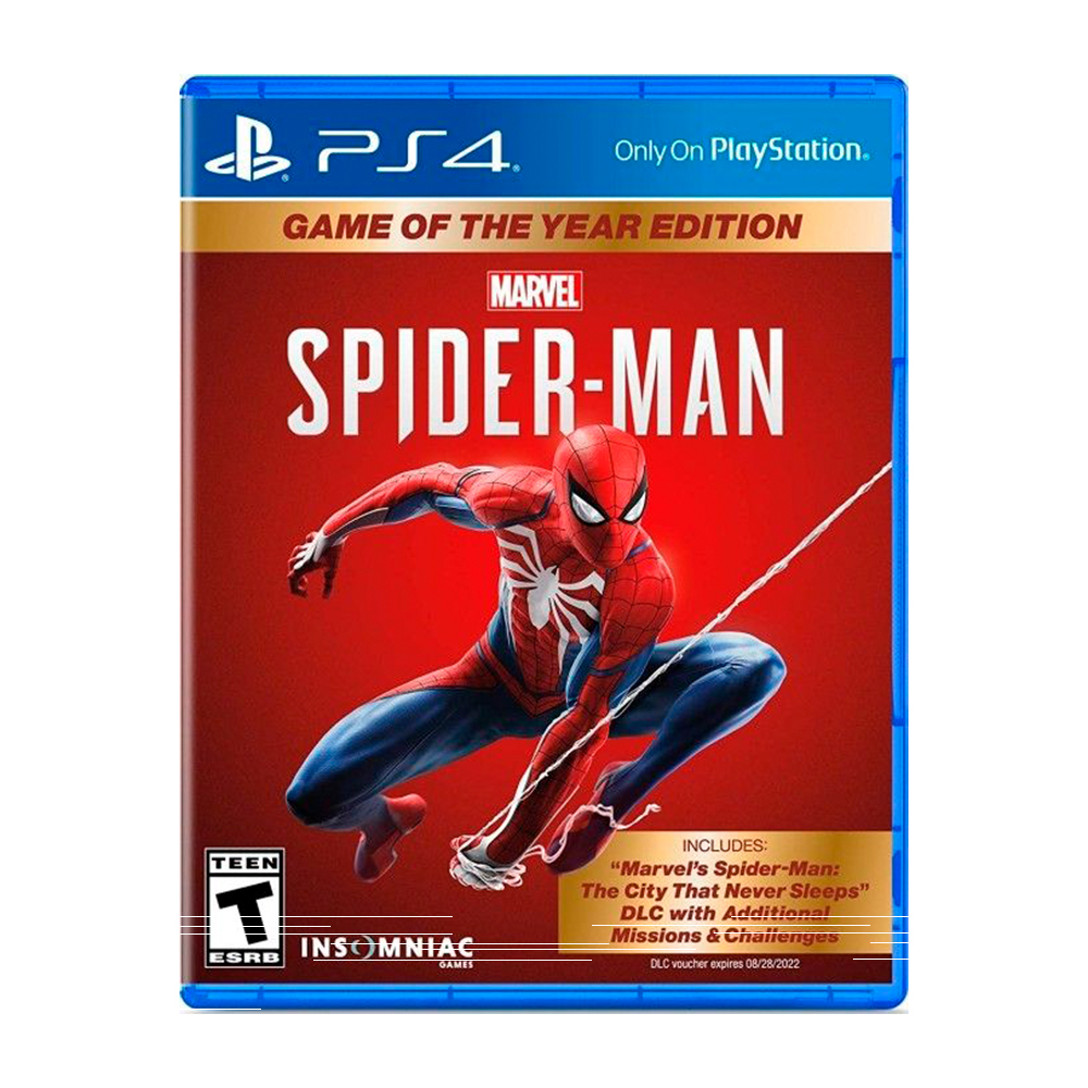 marvel spiderman 1 web Marvel’s Spider-man Edición Juego del Año – PS4 - Imagen 1