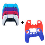 Combo Mando Dualsense + 2 Fundas Siliconas - PS5