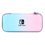 ESTUCHE DEGRADADO CELESTE CON ROSA PARA NINTENDO SWITCH 2
