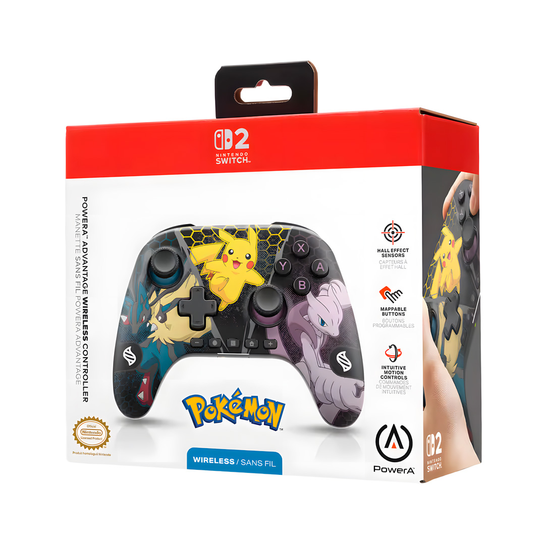 yeyuihlf2qjwrooij2bu Mando Inalámbrico Advantage para Nintendo Switch 2 – Megaevoluciones de Pokémon - Imagen 1