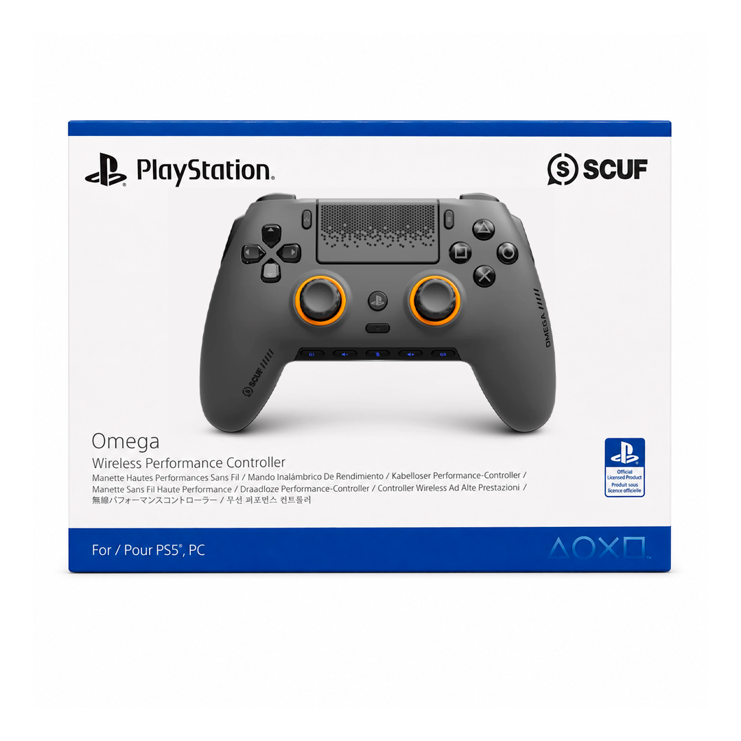 7 Mando PS5 - SCUF Omega Steel Gray - Imagen 1